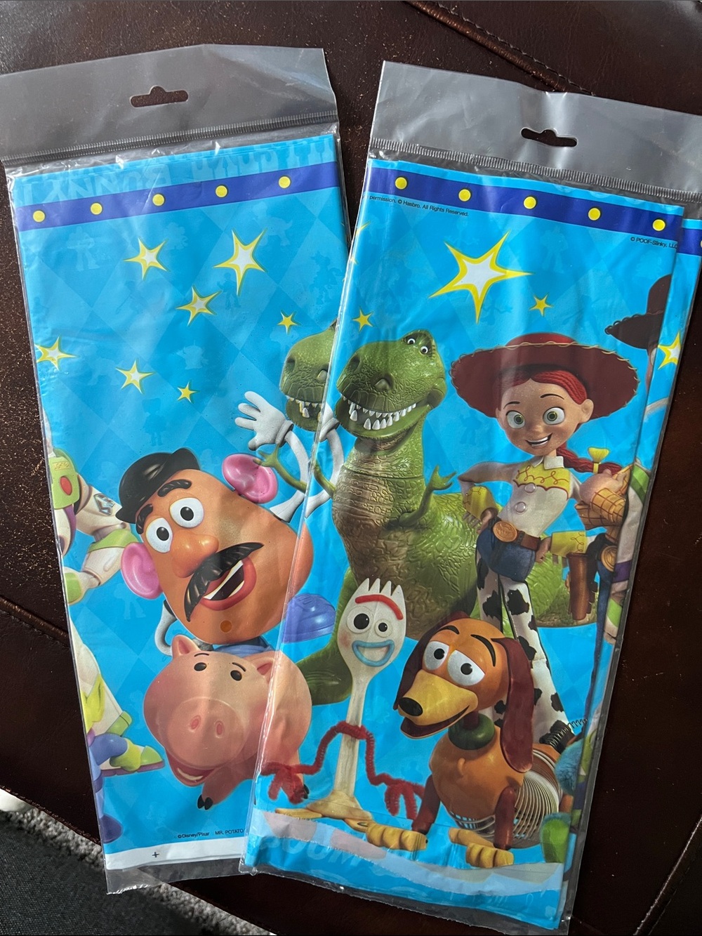 Amscan Toy Story Character Blue Disposable Table Covers - Pack